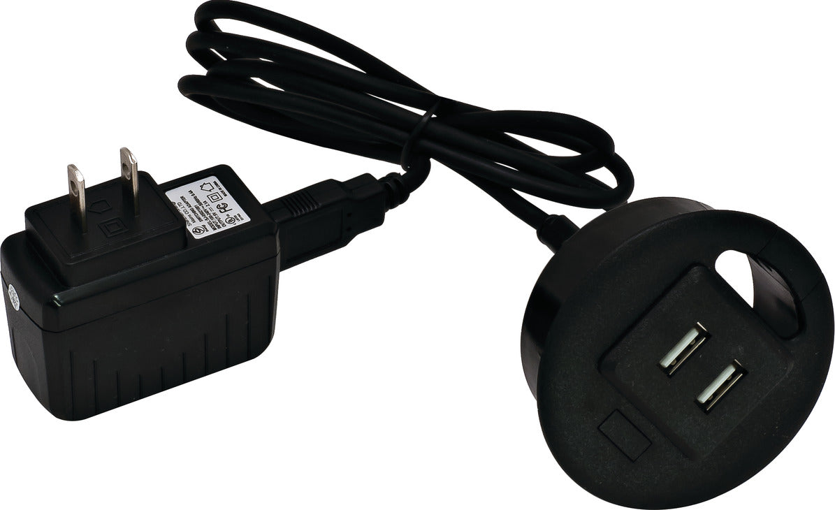 Hafele Charging Grommet with 2 USB Ports