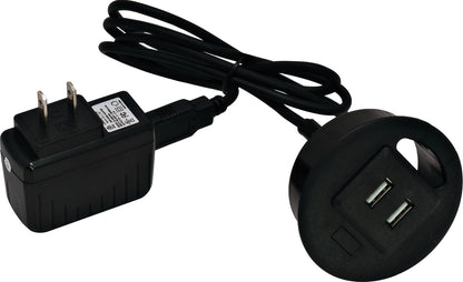 Hafele Charging Grommet with 2 USB Ports