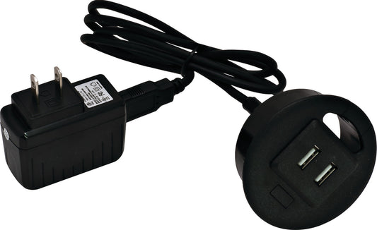 Hafele Charging Grommet with 2 USB Ports