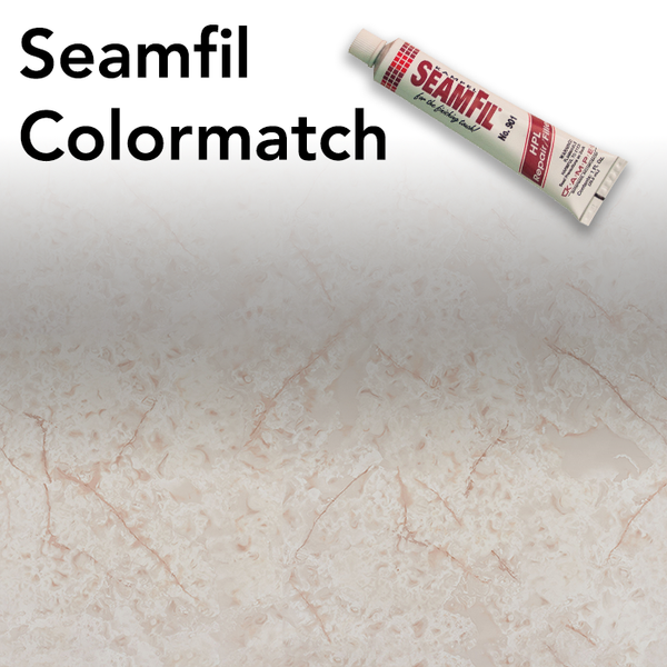 Formica White Onyx 827 Seamfil Colormatch Set