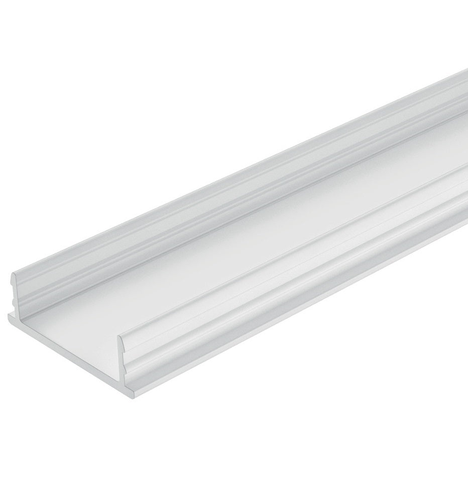 Hafele Loox Diffuser Lens for Recess Mounting, 2500 mm Length