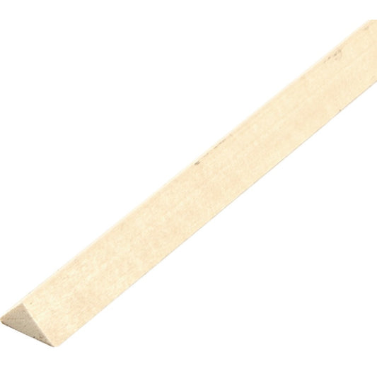 Hafele Loox Solid Poplar Corner Profile for Surface Mounting LED 2037/2042, 2500 mm Length