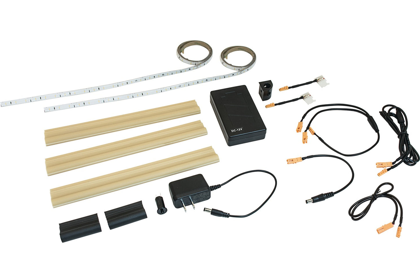 Hafele Loox 2030 Battery Operated 12V LED Strip Light for Interior Door Kit