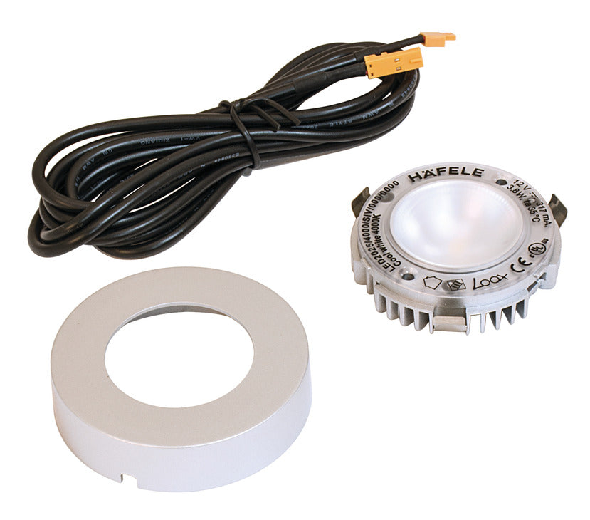 Hafele Loox 2025 Modular 12V Round LED Puck Light Kit