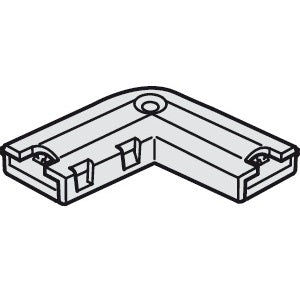 Hafele Loox 2030/3030 Rigid Corner Connector for LED Strip Light