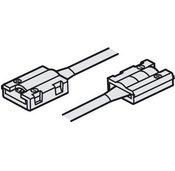 Hafele Loox 2030/3030 Interconnecting Lead with Clips for LED Strip Light