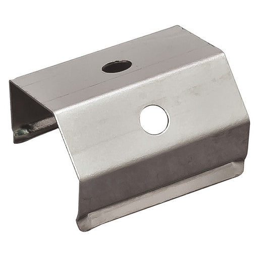 Hafele Loox 40 Degree Mounting Bracket for Surface Mounting Aluminum Profile, 2 Pack