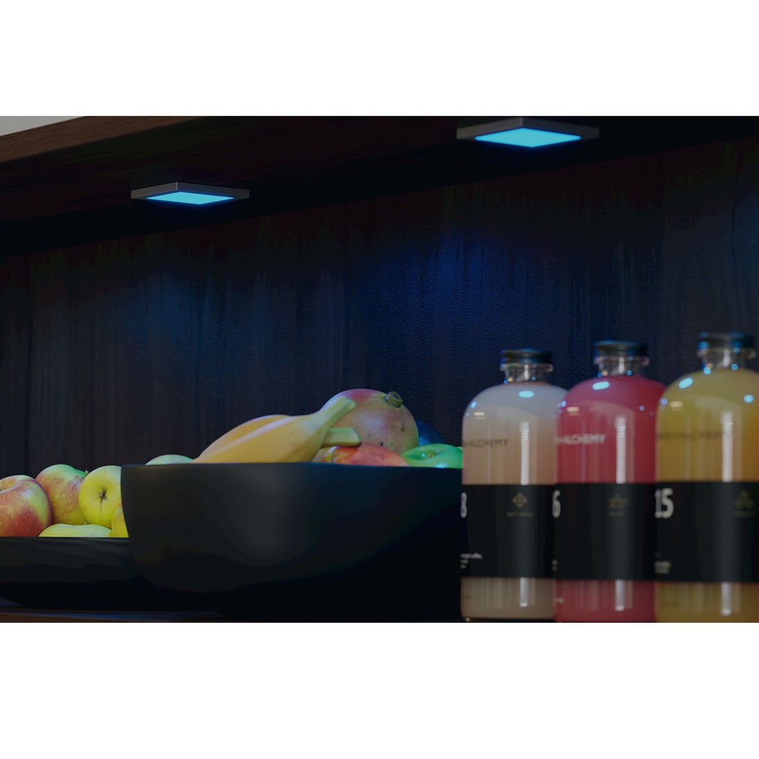 Hafele Loox5 3081 RGB 24V Square LED Puck Light