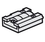 Hafele Loox 3031 Clip Connector for LED Strip Light, max. 3.5 A - Hafele