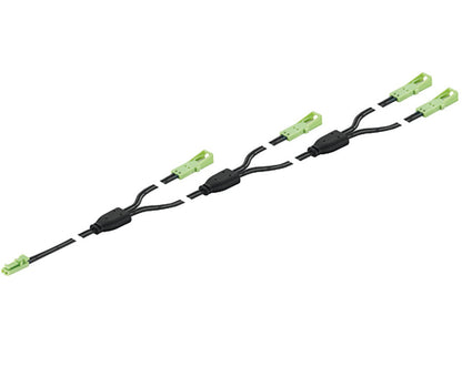 Hafele Loox 4-Way LED Power Lead Extension, 255-29/32"