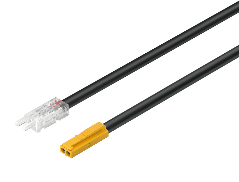 Hafele Loox5 12V LED Power Lead for 5 mm (3/16") Monochrome LED Strip Light