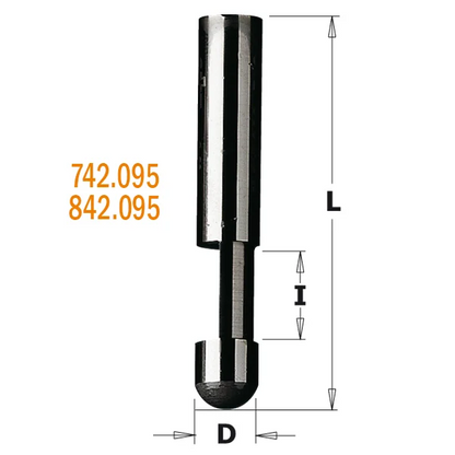 CMT Combination Trimmer Router Bit, 843-842