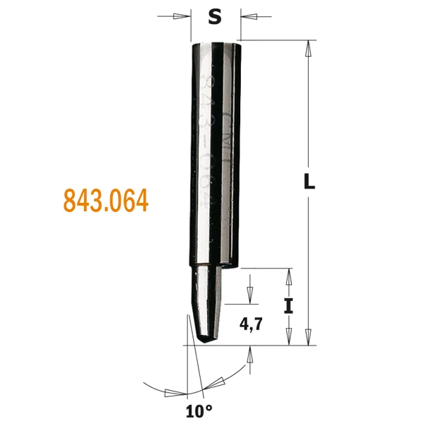 CMT Combination Trimmer Router Bit, 843-842