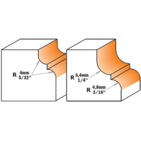 CMT Classical Ogee Router Bit