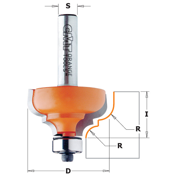 CMT Classical Ogee Router Bit - Pro Cabinet Supply