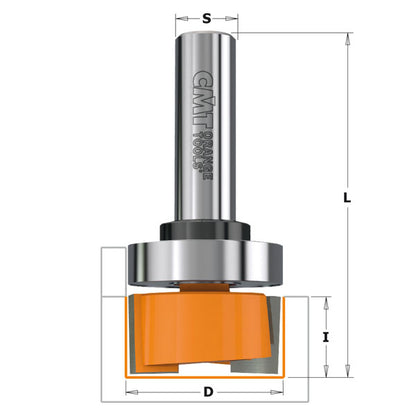 CMT Dado & Planer Router Bit, With Bearing