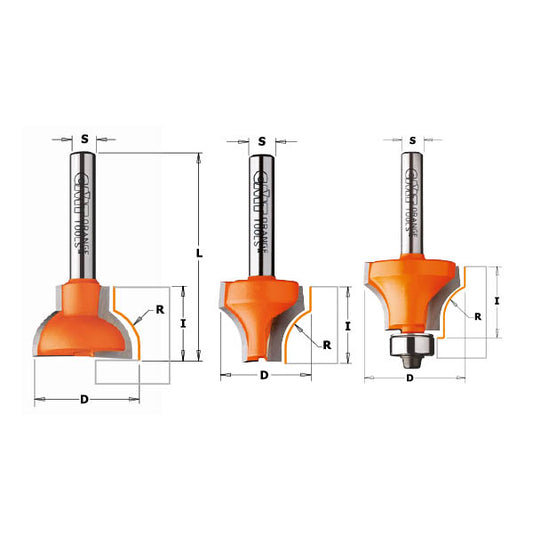 CMT Ovolo Sash Router Bit