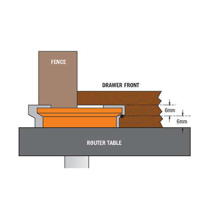 CMT Drawer Lock Router Bit