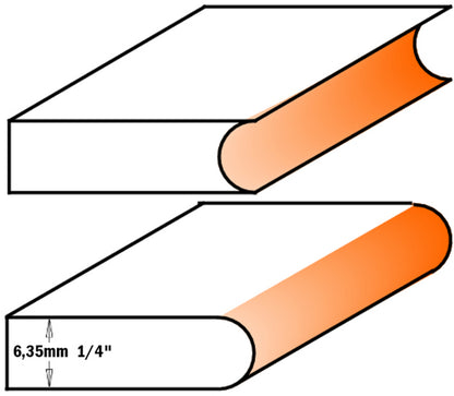 CMT Flute & Bead Router Bit Set