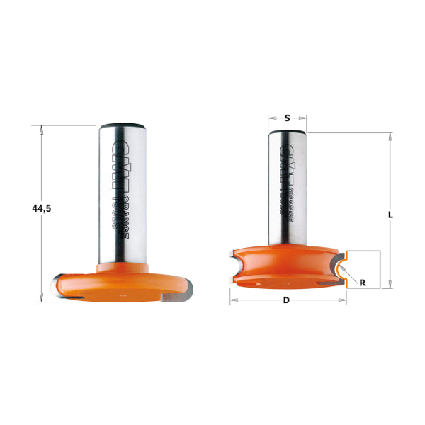 CMT Flute & Bead Router Bit Set