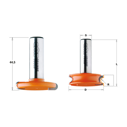 CMT Flute & Bead Router Bit Set