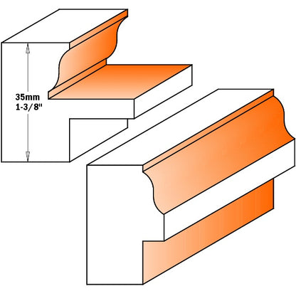 CMT Window Sash Router Bit Set