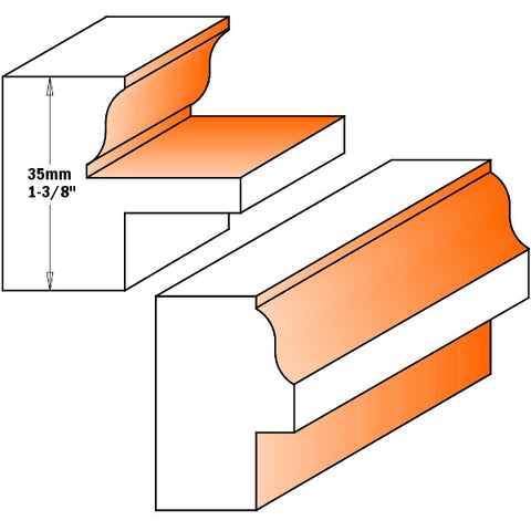 CMT Window Sash Router Bit Set – Pro Cabinet Supply