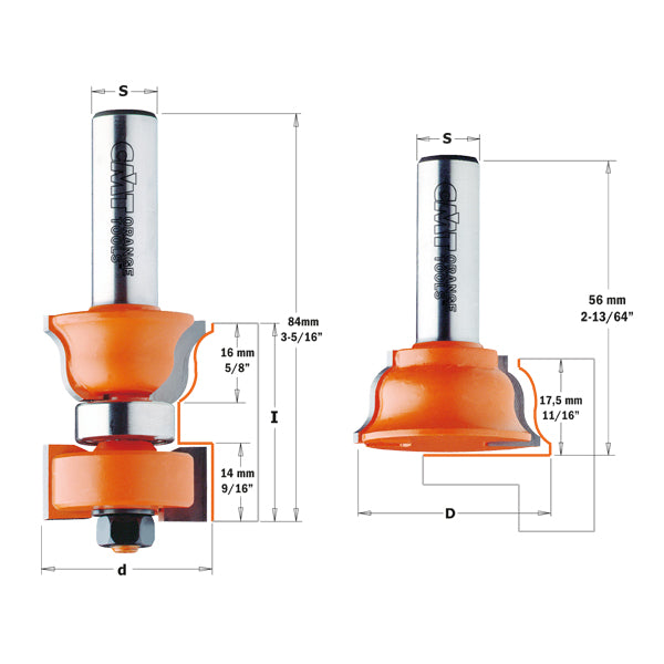 CMT Window Sash Router Bit Set – Pro Cabinet Supply