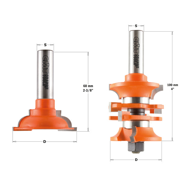 CMT 2-Piece Entry Door Router Bit Set – Pro Cabinet Supply