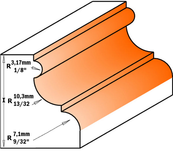 CMT Molding Router Bit