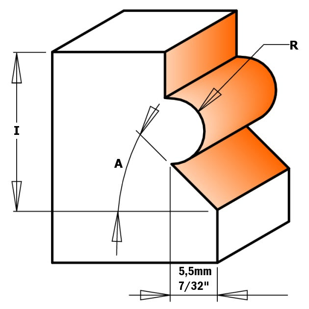 CMT Wainscot / Paneling Router Bit