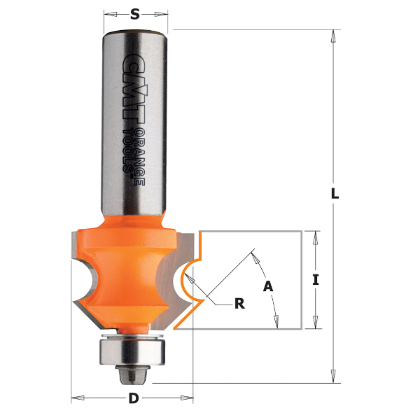 CMT Wainscot / Paneling Router Bit – Pro Cabinet Supply