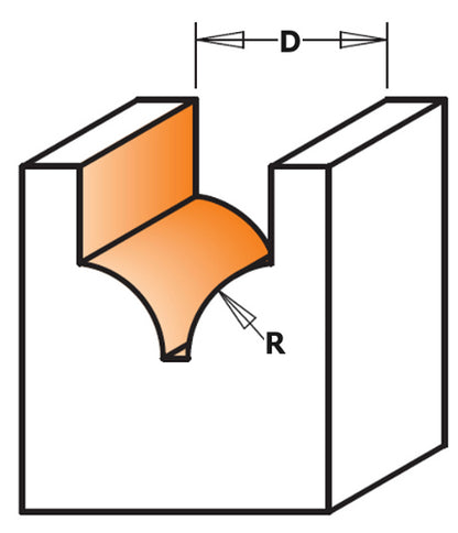 CMT Decorative Ogee Router Bit