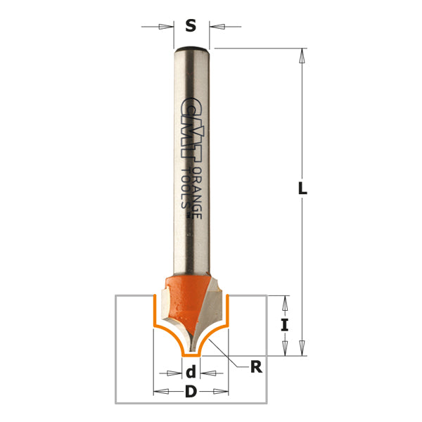 CMT Decorative Ogee Router Bit