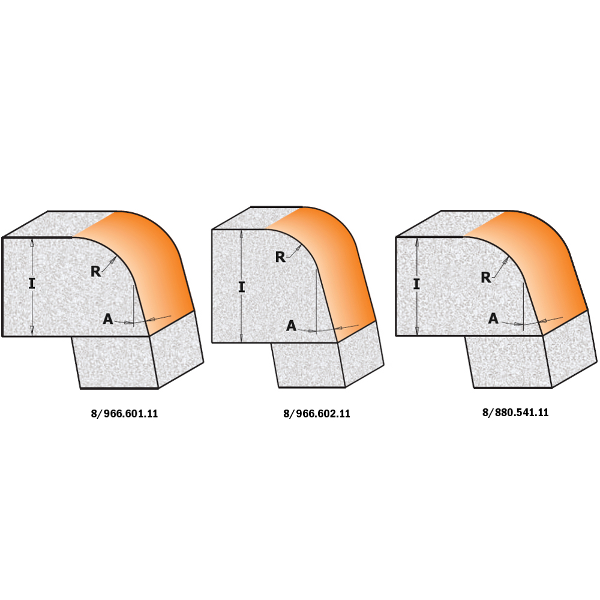CMT Solid Surface Rounding Over Bowl Router Bit
