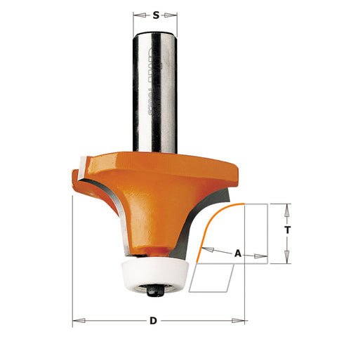 CMT Solid Surface Rounding Over Bowl Router Bit