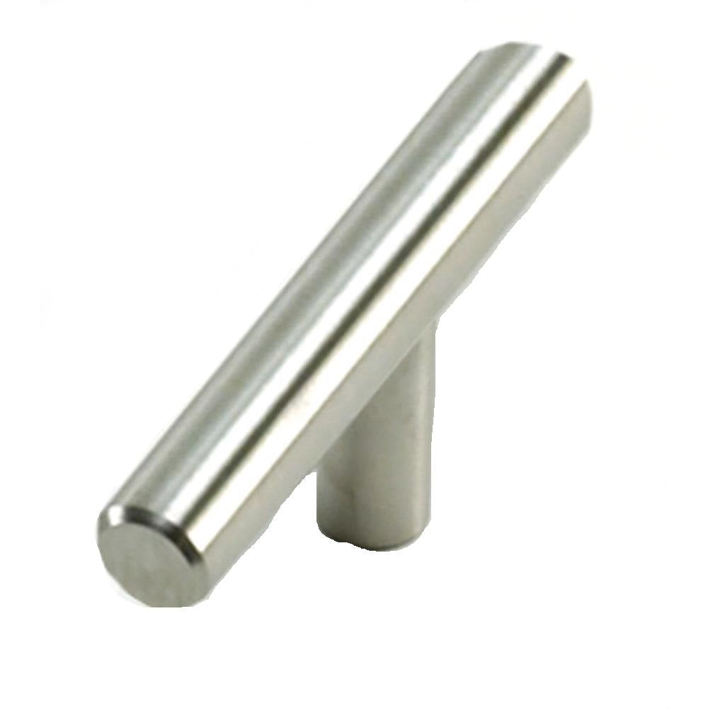Plated Steel T-Bar Knob, Melrose Collection - Laurey