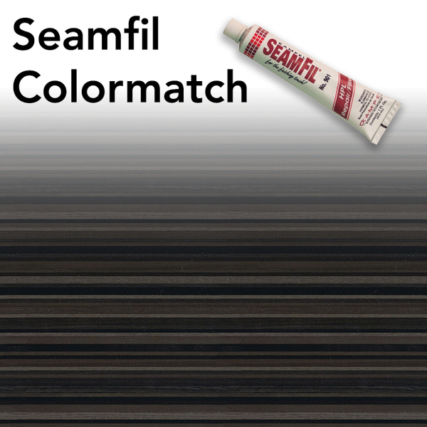 Formica Ebony Ribbonwood 873 Seamfil Colormatch Set