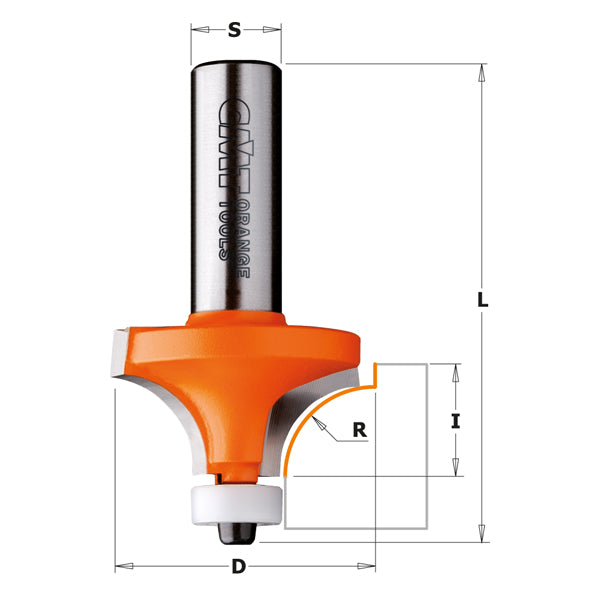 CMT Solid Surface Rounding Over Router Bit
