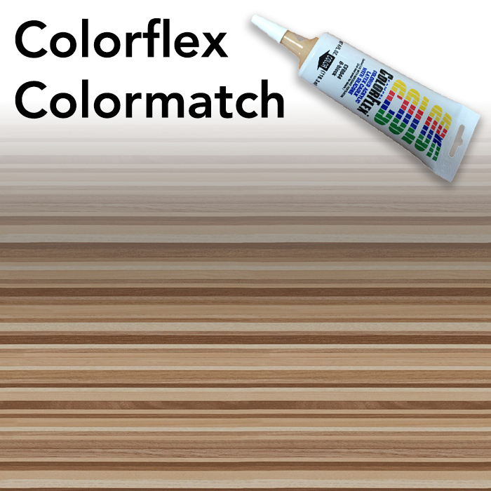 Colorflex Natural Ribbonwood Laminate Caulking