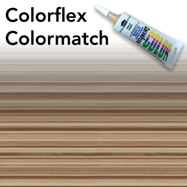 Natural Ribbonwood 8840 Laminate Caulking, Formica Colormatch - Colorflex