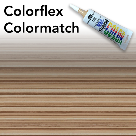 Colorflex Natural Ribbonwood Laminate Caulking