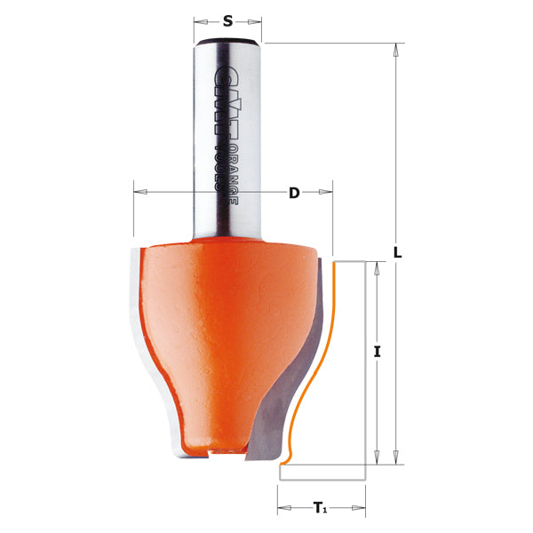 CMT Vertical Raised Panel Router Bit - Pro Cabinet Supply