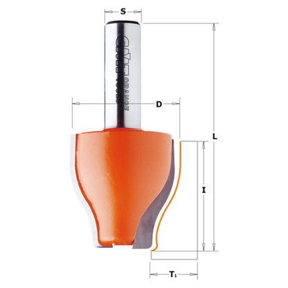 CMT Vertical Raised Panel Router Bit