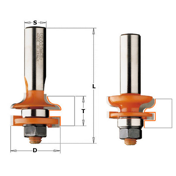 CMT Keyhole Router Bit