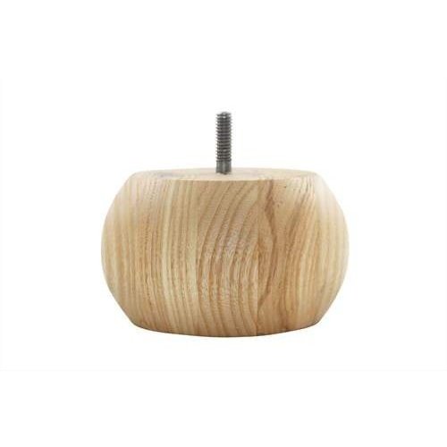 Round Bunn Foot, Wood Products - Laurey