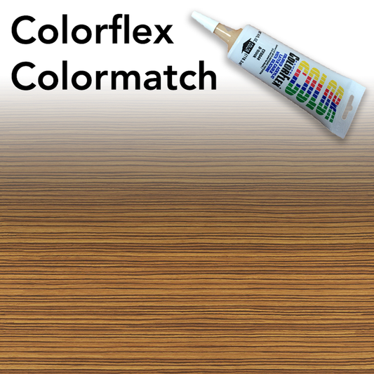 Colorflex Zebrano Laminate Caulking