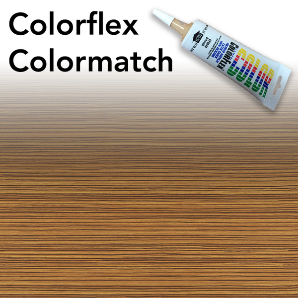 Zebrano 9011 Laminate Caulking, Formica Colormatch - Colorflex