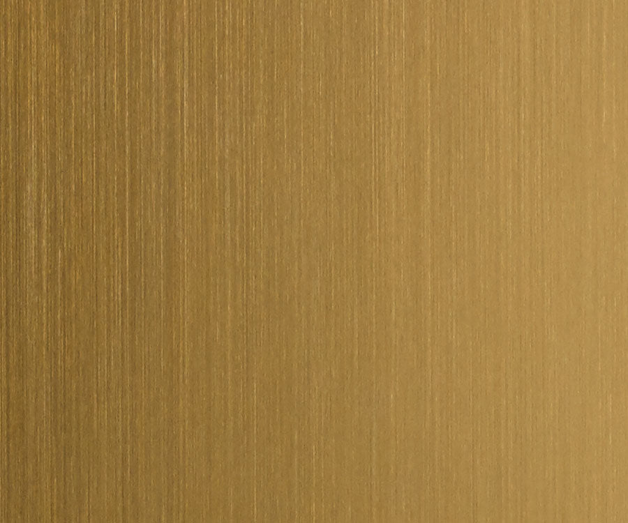 Brushed Golden Aluminum 931 Metal Sheet, 900 Series: Anodized Classics - Chemetal