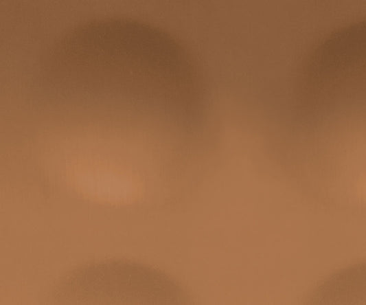 Polished Bronze Aluminum Embossed Dome 943 Metal Sheet, Large Format Designs - Chemetal